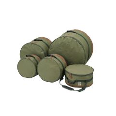 TAMA TDSS52KMG Powerpad Designer 5-piece Drum Set Bag Moss Green 22bd/10/12/16/14sd
