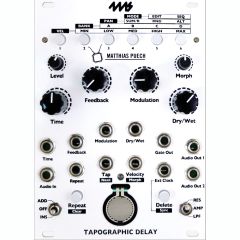 4MS COMPANY TAPOGRAPHIC Delay Multi-tap Delay For Live Performance Eurorack Module