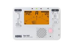 KORG TM-70TWH Handheld Combo Tuner & Metronome White
