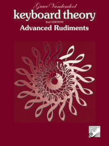 VANDENDOOL GRACE Vandendool Keyboard Theory Advanced Rudiments 2nd Edition
