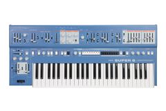 UDO AUDIO SUPER 6 | Keyboard Blue | 12-voice Binaural Analog-hybrid Synthesizer