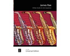 UNIVERSAL EDITION 30 New Studies For Solo Saxophone By James Rae