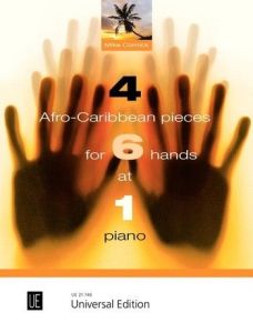 UNIVERSAL EDITION 4 Afro-caribbean Pieces For 6 Hands At 1 Piano By Mike Cornick