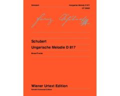 WIENER URTEXT ED SCHUBERT Ungarische Melodie D 817