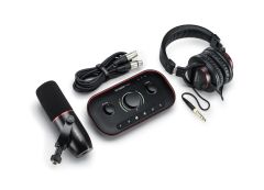 FOCUSRITE VOCASTER Two Studio | Podcasting Kit Includes Interface, Mic & Headphones