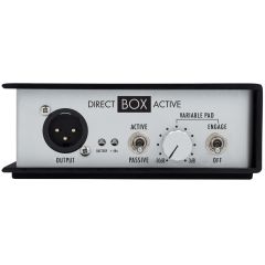 WARM AUDIO WA-DI-A Active Direct Box W/variable Pad, Amplifier Out & Cinemag Transformer