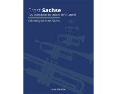 CARL FISCHER ERNST Sachse 100 Transposition Etudes For Trumpet Edited By Michael Sachs