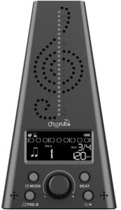 CHERUB WMT-230 Rechargeable Metro-tuner Electronic Metronome Black