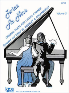 NEIL A.KJOS TWICE As Nice Vol 2 Piano Duet Compiled & Edited By Weekley & Arganbright