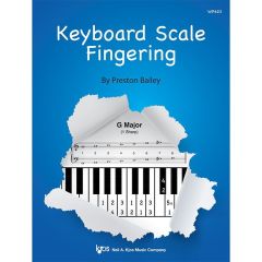BASTIEN PIANO KEYBOARD Scale Fingering By Preston Bailey