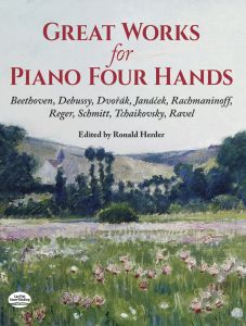 DOVER PUBLICATION GREAT Works For Piano Four Hands Edited By Ronald Herder