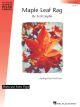 HAL LEONARD MAPLE Leaf Rag Arranged By Fred Kern For Intermediate Piano Solo