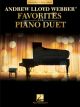 HAL LEONARD ANDREW Lloyd Webber Favorites For Piano Duet Early Intermediate Level