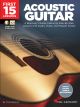 HAL LEONARD FIRST 15 Lessons Acoustic Guitar A Beginner's Guide By Troy Nelson