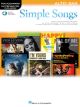 HAL LEONARD SIMPLE Songs Instrumental Play-along For Alto Sax With Audio Access