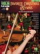 HAL LEONARD VIOLIN Play-along Vol 77 Favorite Christmas Hymns