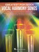 HAL LEONARD GREATEST Pop/rock Vocal Harmony Songs For Vocal With Piano Accompaniment