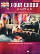 HAL LEONARD FOUR Chord Songs Deluxe Guitar Play-along Volume 13 For Guitar