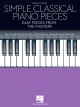 HAL LEONARD SIMPLE Classical Piano Pieces For Easy Piano