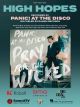 HAL LEONARD HIGH Hopes Recordered By Panic!at The Disco For Piano/vocal/guitar
