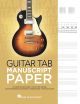 HAL LEONARD GUITAR Tab Manuscript Paper