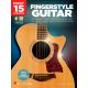 HAL LEONARD FIRST 15 Lessons Fingerstyle Guitar By Chris Woods