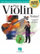 HAL LEONARD PLAY Violin Today Beginner's Pack Method Book Level 1 & 2 By Kaitlyn Hahn