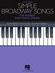 HAL LEONARD SIMPLE Broadway Songs The Easiest Easy Piano Songs
