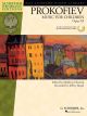 G SCHIRMER PROKOFIEV Music For Children Opus 65 For Piano