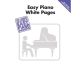 HAL LEONARD EASY Piano White Pages 200 Songs Arranged For Easy Piano