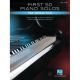 HAL LEONARD FIRST 50 Piano Solos You Should Play For Easy Piano