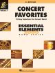HAL LEONARD ESSENTIAL Elements For Band Concert Favorites Vol.1 Alto Sax