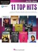 HAL LEONARD INSTRUMENTAL Play-along 11 Top Hits For Alto Sax