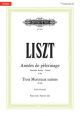 EDITION PETERS LISZT Annees De Pelerinagevpremiere Annee Suisse S160 Trios Morceaux Suisses