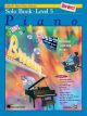 ALFRED ALFRED'S Basic Piano Library Piano Top Hits Solo Book Level 5