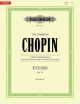 EDITION PETERS CHOPIN Etudes Op.10 (the Complete Chopin)