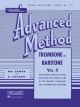 RUBANK RUBANK Advanced Method Trombone Baritone Volume 2 By Howard Voxman & W Gower