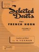 RUBANK SELECTED Duets For French Horn Volume 2 Advanced Arranged By H. Voxman