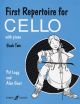 FABER MUSIC PATT Legg & Alan Gout First Repertoire For Cello With Piano Book Two