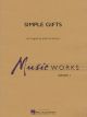 HAL LEONARD SIMPLE Gifts Arranged By Johnnie Vinson For Concert Band Level 1