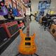 WASHBURN X-50 Quilted Amber Electric Guitar Used