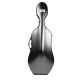 BAM CASES HIGHTECH 3.5 Compact Cello Case, Silver Carbon