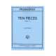 INTERNATIONAL MUSIC PROKOFIEV Ten Pieces Opus 12 For Piano Solo
