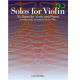 CARL FISCHER SOLOS For Violin 34 Solos For Violin & Piano Compiled By Eric Wen