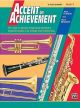 ALFRED ACCENT On Achievement Book 3 For E Flat Alto Clarinet