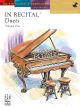 FJH MUSIC COMPANY IN Recital Duets Volume 1 Book 4 Early Intermediate With Cd