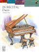FJH MUSIC COMPANY IN Recital Duets Volume 1 Book 5 Intermediate With Cd
