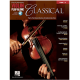 HAL LEONARD VIOLIN Play Along Classical Play 8 Classical Favorites With Cd Tracks