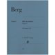 HENLE BERG Piano Sonata Opus 1