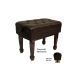 BENCHWORLD IMPERIAL 1g Pm Adjustable Pneumatic Piano Bench In Polished Mahogany